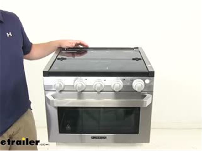 Furrion RV Stoves and Cooktops - Stove - FSRE17SASS Review Video |  etrailer.com