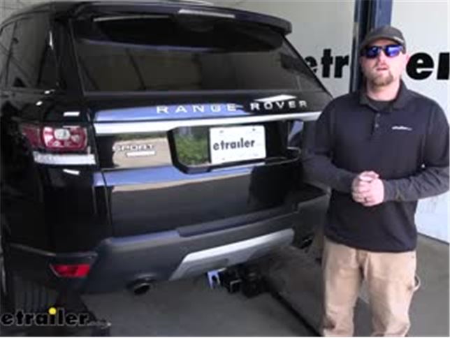 Draw-Tite Max-Frame Trailer Hitch Installation - 2014 Land Rover Range Rover  Sport Video | etrailer.com