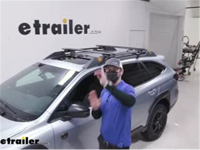 Rhino-Rack Roof Rack Installation - 2022 Subaru Outback Wilderness Video |  etrailer.com