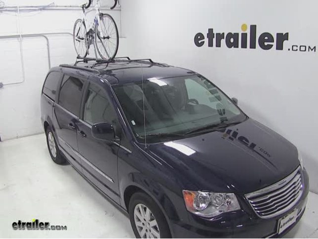 SportRack Frame Mount Roof Mounted Bike Rack Review - 2014 Chrysler Town  and Country Video | etrailer.com