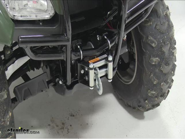 Superwinch LT2000 ATV Winch Installation - 2011 Honda Rancher Video |  etrailer.com