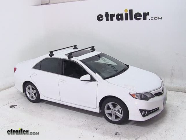 Thule Traverse Roof Rack Installation - 2012 Toyota Camry Video |  etrailer.com