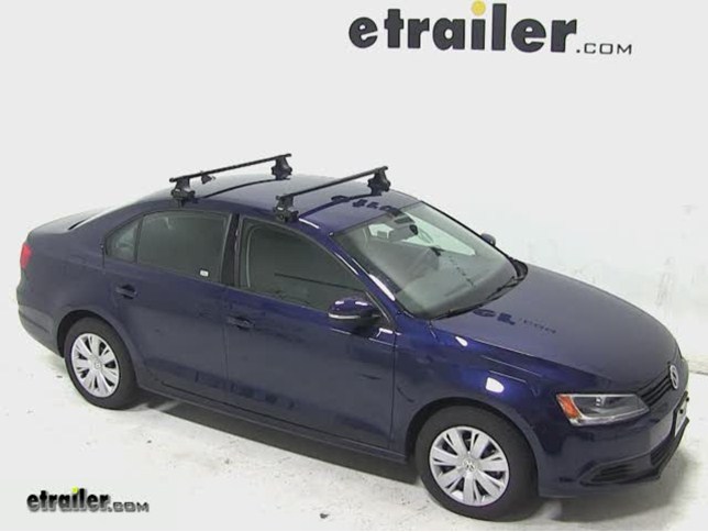 Thule Traverse Roof Rack Installation - 2014 Volkswagen Jetta Video |  etrailer.com