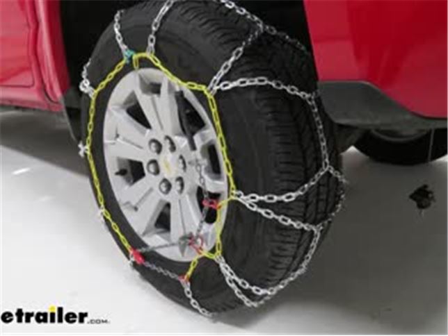 Titan Chain Alloy Snow Tire Chains Installation - 2019 Chevrolet Colorado  Video | etrailer.com