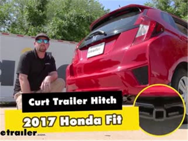 Curt Trailer Hitch Installation 2017 Honda Fit Video