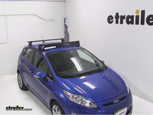 Yakima Roof Rack Fairing Review - 2011 Ford Fiesta Video | etrailer.com