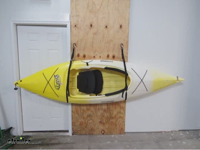 Gear Up Hang 1 Kayak Storage System Review Video | etrailer.com