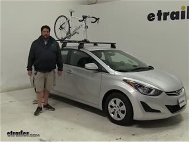 Inno Roof Bike Racks Review - 2016 Hyundai Elantra Video | etrailer.com
