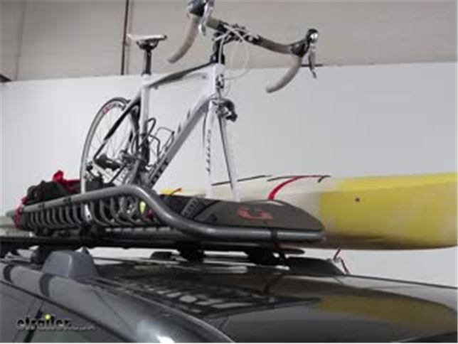 Kuat Skinny Roof Cargo Basket and Bike Rack Review Video | etrailer.com