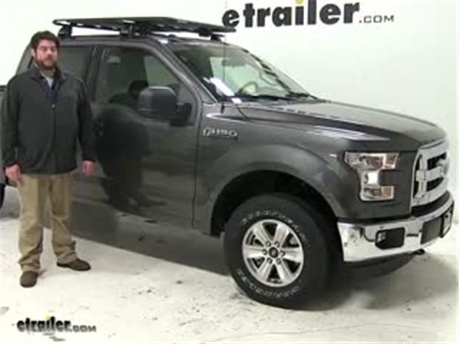 Rhino Rack Roof Cargo Carrier Review - 2016 Ford F-150 Video | etrailer.com