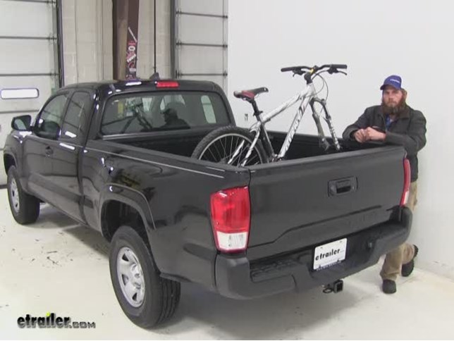 RockyMounts Truck Bed Bike Racks Review - 2016 Toyota Tacoma Video |  etrailer.com