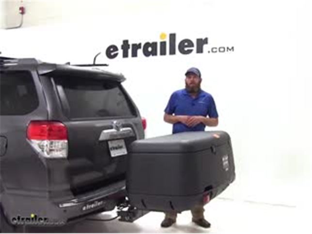 Rola Swinging Hitch Mounted Cargo Carrier Review Video | etrailer.com