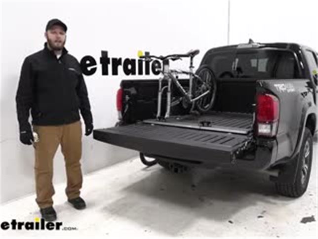 Saris Truck Bed Bike Racks Review - 2019 Toyota Tacoma Video | etrailer.com