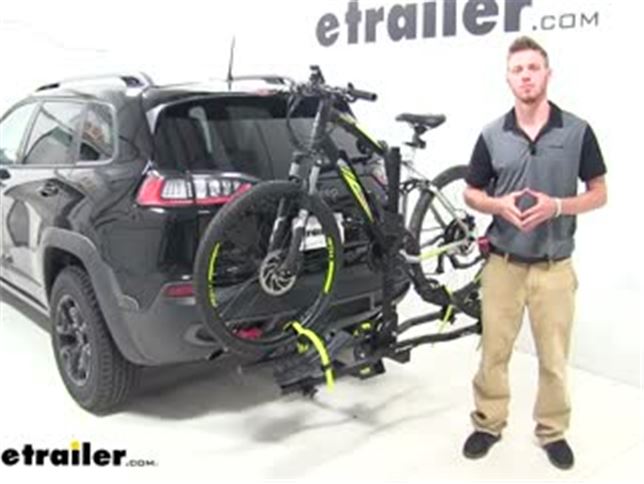 Swagman Hitch Bike Racks Review - 2019 Jeep Cherokee Video | etrailer.com