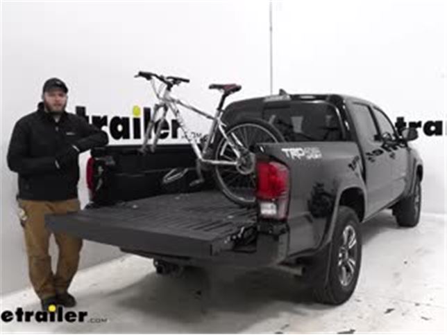 Swagman Truck Bed Bike Racks Review - 2019 Toyota Tacoma Video |  etrailer.com