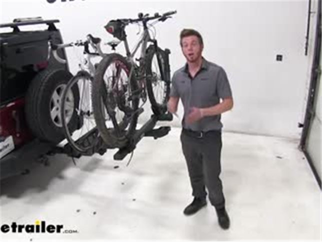 Thule Bike Rack Access Swing Away Hitch Extender Review and Installation  Video | etrailer.com