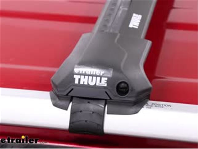 Thule Edge Crossbars Raised Rail Feet Review Video | etrailer.com