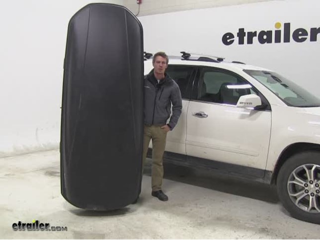 Thule Force XXL Roof Cargo Carrier Review - 2015 GMC Acadia Video |  etrailer.com