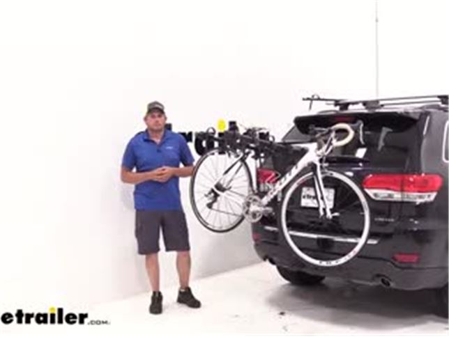 Thule Hitch Bike Racks Review - 2014 Jeep Grand Cherokee Video |  etrailer.com
