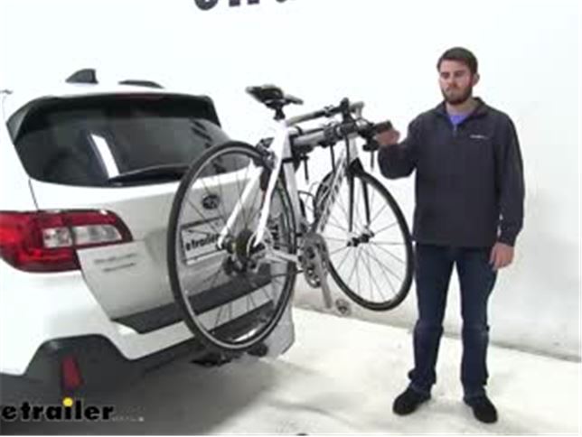 Thule Hitch Bike Racks Review - 2019 Subaru Outback Wagon Video |  etrailer.com