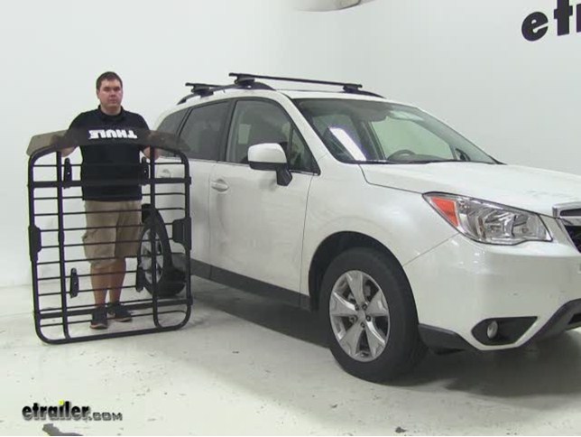 Thule Roof Cargo Carrier Review - 2015 Subaru Forester Video | etrailer.com