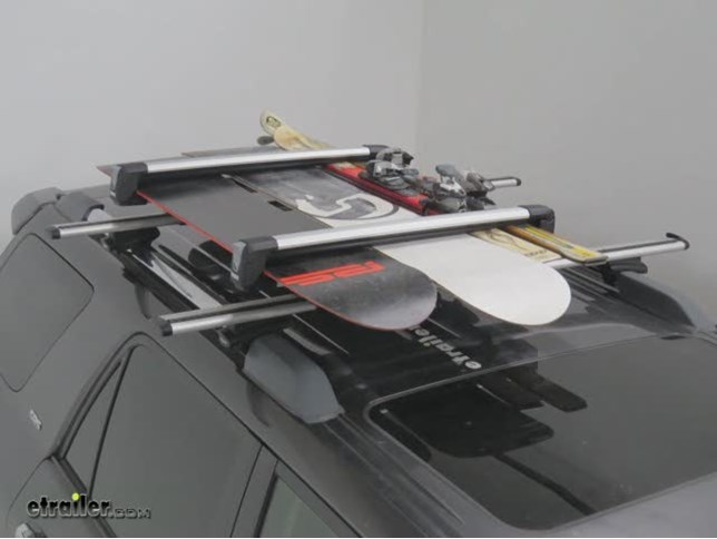 Thule SnowPack Ski and Snowboard Carrier Review Video | etrailer.com