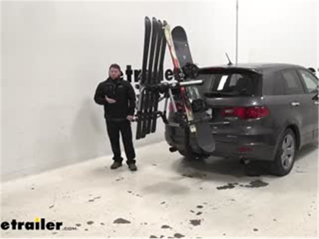 Thule Tram Ski and Snowboard Carrier Review Video | etrailer.com
