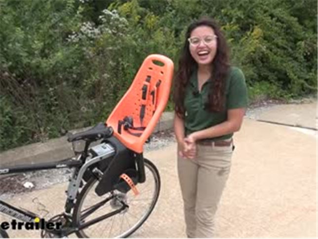 Thule Yepp Maxi Child Bike Seat Review Video | etrailer.com