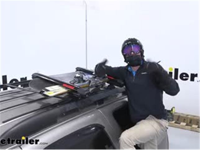 Yakima FatCat EVO 4 Ski and Snowboard Carrier Review Video | etrailer.com