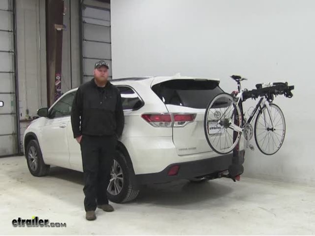 Yakima FullTilt Hitch Bike Racks Review - 2015 Toyota Highlander Video |  etrailer.com