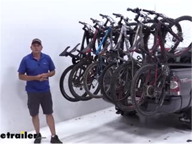 Yakima HangOver Tilting 6 Bike Rack Review Video | etrailer.com