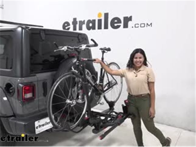 Yakima HoldUp Hitch Bike Racks Review - 2020 Jeep Wrangler Unlimited Video  | etrailer.com
