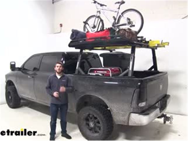 Yakima Overhaul HD Adjustable Truck Bed Rack Review Video | etrailer.com