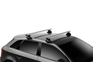 Thule Roof Rack For 2019 Toyota Tacoma Etrailer Com