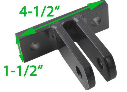 Blue Ox Bolt-On Base Plate Bracket Kit - 5,000 lbs Blue Ox Accessories and  Parts BX88230