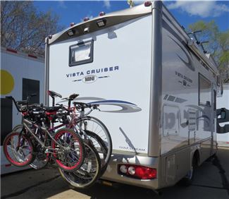 trailer bumper bike rack