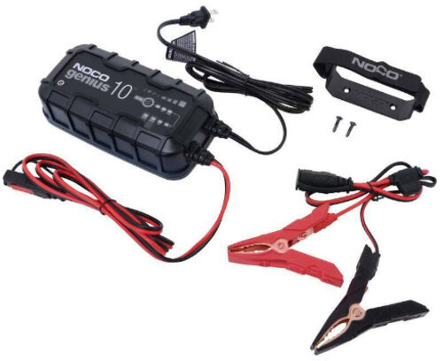 NOCO Genius Smart Battery Charger - AC to DC - 6V/12V - 10 Amp NOCO Battery  Charger 329-GENIUS10