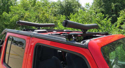 2021 Jeep Wrangler Unlimited Roof Rack - Exposed Racks