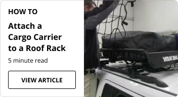 Attach a Cargo Carrier to a Roof Rack